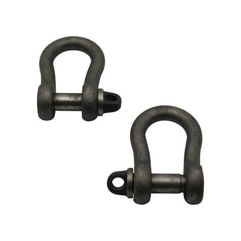 Self Colour Large Bow Shackles 075t Securefix Direct