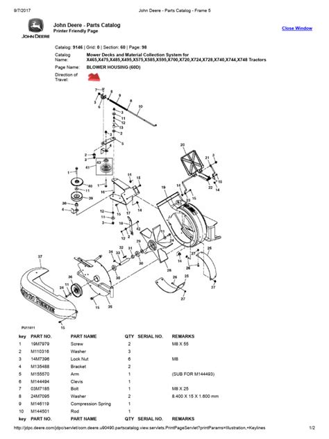 John Deere - Parts Catalog - Frame 5 - 60D Power Flow Head | PDF ...