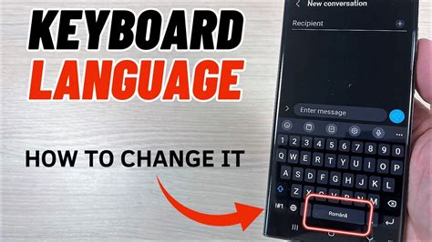 How To Change Keyboard Language On Samsung Galaxy S Series Youtube