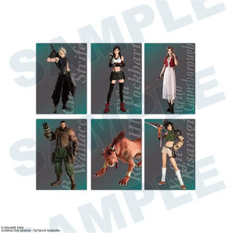 Final Fantasy Vii Anniversary Art Museum Digital Card Plus Vol