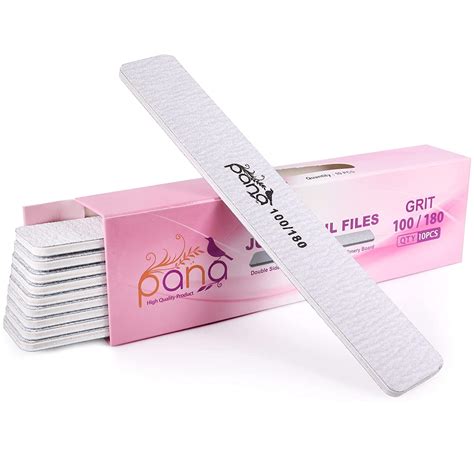 Pcs Pana Jumbo Double Sided Emery Nail File For Manicure Pedicure