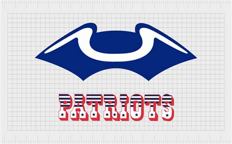 england patriots logo history symbol  evolution