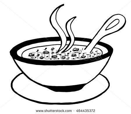 Bowl Of Soup Vector At Vectorified Collection Of Bowl Of Soup