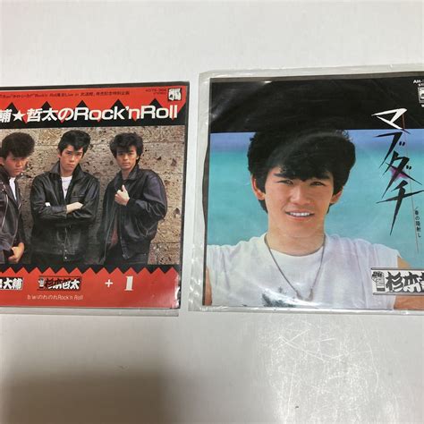 Yahooオークション 杉本哲太 嶋大輔 シングルレコード 2枚セット