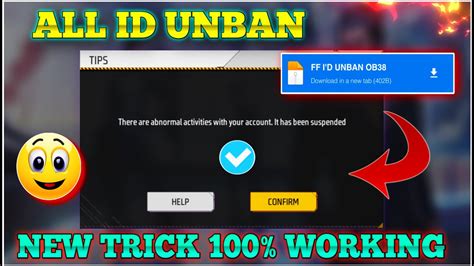 Live Id Unban Free Fire How To Recover Suspend Account In Free Fire