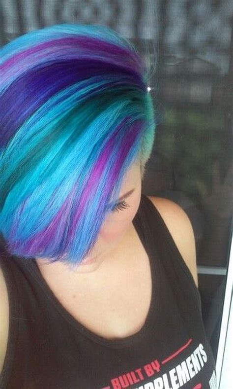 Awesome 40 Best Funky Colored Hair That Look So Carefree Vivid Hair