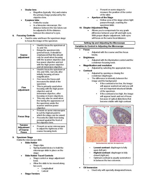 SOLUTION TRANSES HUMAN HISTOLOGY 1 MICROSCOPY AND HISTOLOGICAL