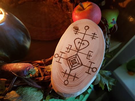 Attract Love And Sex Talisman Magic Runic Mascot Love Spell Etsy