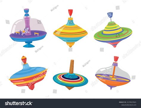 spin game kids   royalty  licensable stock vectors
