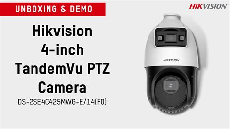 Inch Tandemvu Ptz Camera Se C Product Unboxing And Demo Youtube