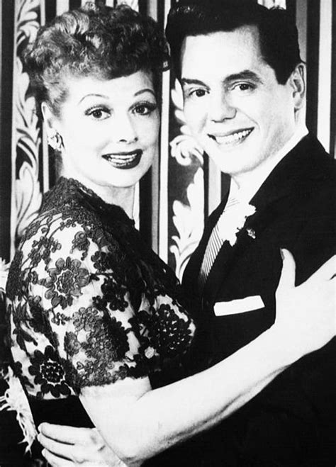 Lucille Ball And Desi Arnaz Photographed In The 1950s I Love Lucy