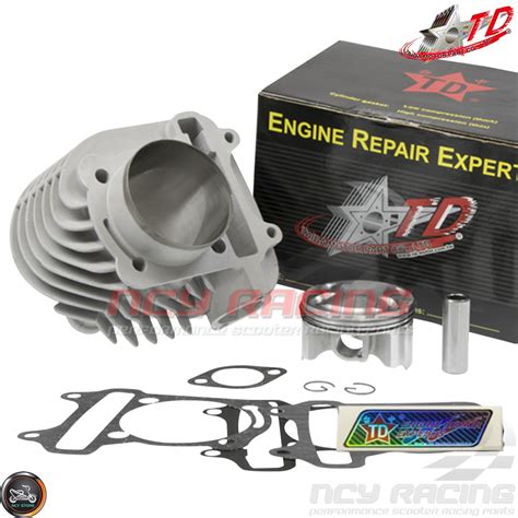 Taida Cylinder Mm Cc Ceramic Bore Kit W Hc V Forged Piston Fit