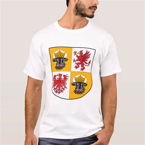 Mecklenburg Vor Pommern Coat of Arms T-shirt | Zazzle