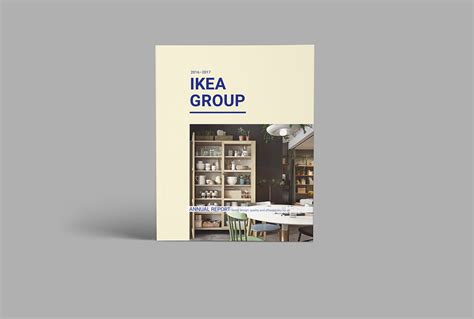 IKEA Annual Report on Behance