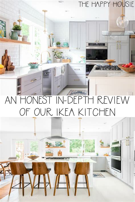 An Honest In Depth Review Of Our Ikea Kitchen The Happy Housie Kitchen Renovation Cost