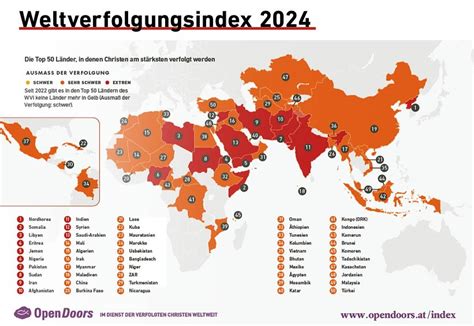 Weltverfolgungsindex Von Christen Weltweit Wird Verfolgt