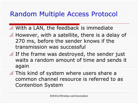 PPT ALOHA Based Wireless Random Access Technique PowerPoint