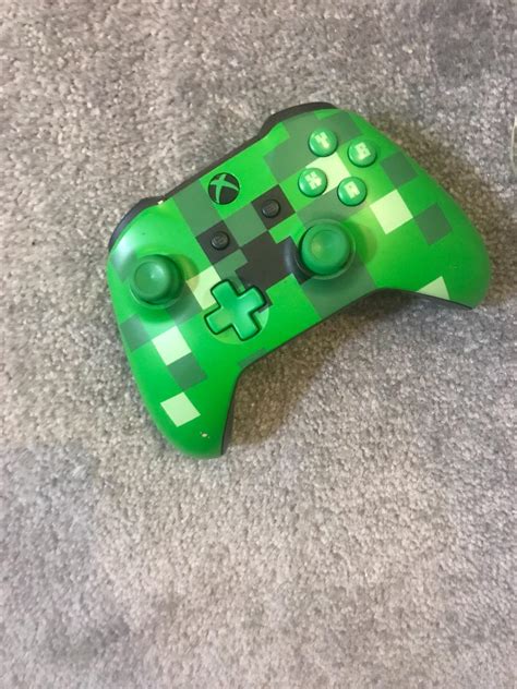 Official Xbox Wireless Minecraft Creeper Controller Uk Pc And Video Games