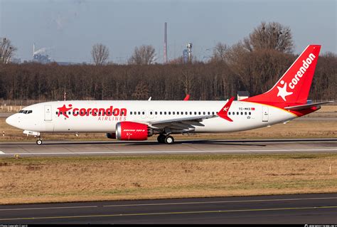 TC MKS Corendon Airlines Boeing 737 8 MAX Photo By Jan H ID 1550514