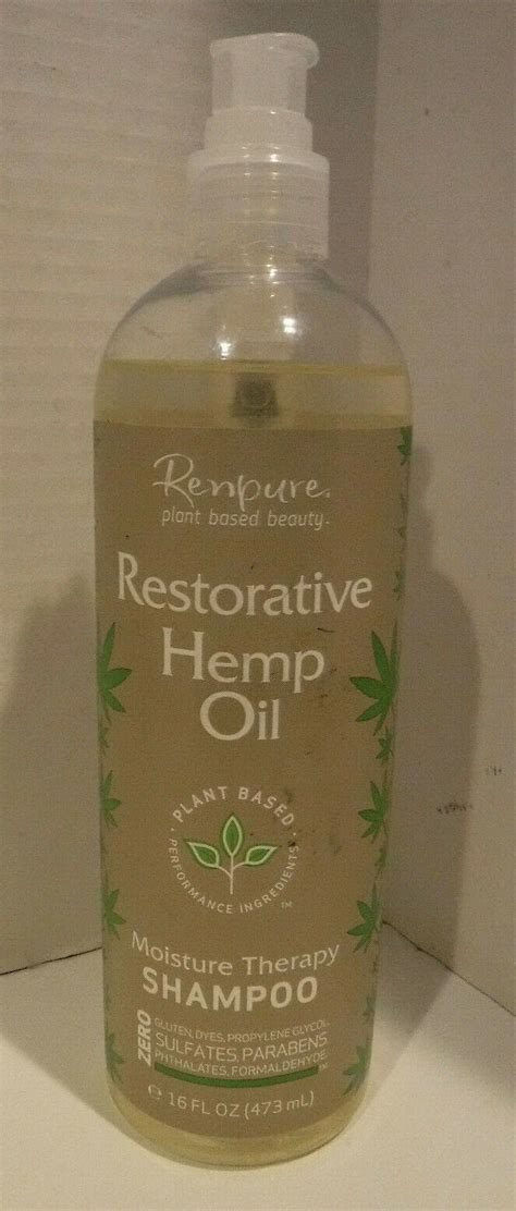 Renpure Restorative Hemp Oil Hair Shampoo 16 Fl Oz TARGET WORLDWIDE ...