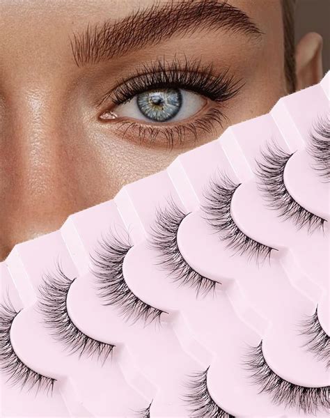 Amazon Self Adhesive Eyelashes Pairs Reusable Self Adhesive