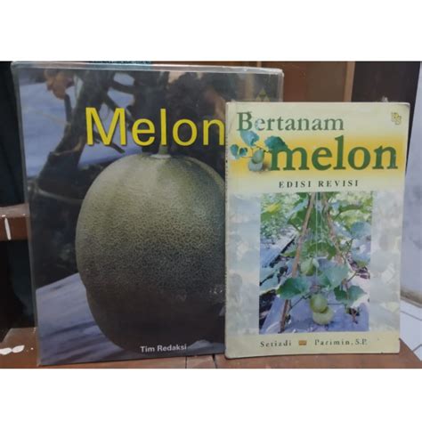 Jual Buku Sukses Bertanam Melon Budidaya Melon Bundling 2 Buku