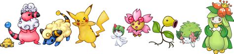 electric and grass pokemon by Domiric on DeviantArt