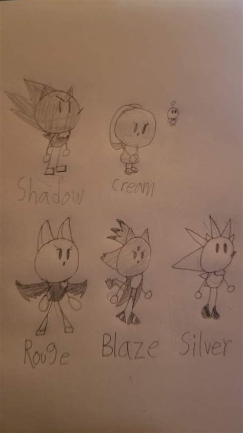 More Sonic characters simplified | Sonic the Hedgehog! Amino