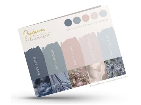 Deluxe Blue Brand Palette Editable Canva Colour Palette With Hex Codes