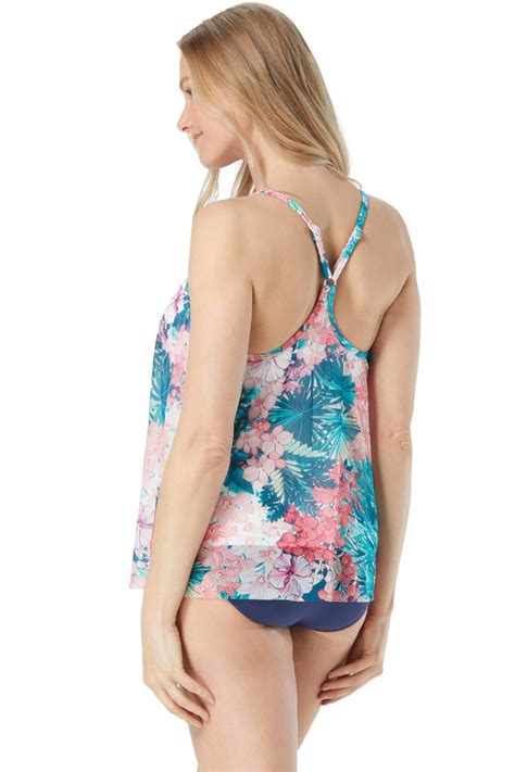 Kerry Mesh Layer Underwire Tankini H42893