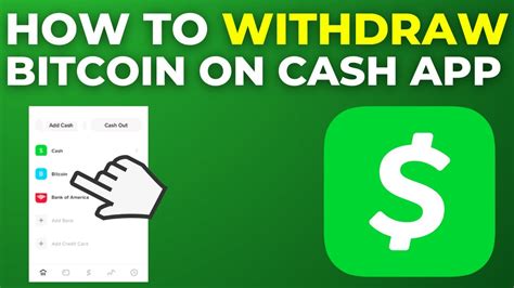 How To Withdraw Bitcoin On Cash App Youtube