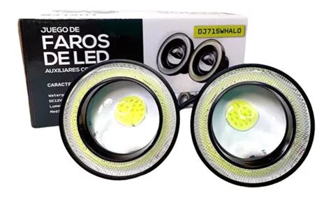 Faro Led Auxiliar Con Lupa Busca Huella Led Ojo De Angel