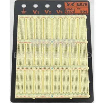 Solderless Breadboard Wishboard Wbu Xx Series Wbu Holes