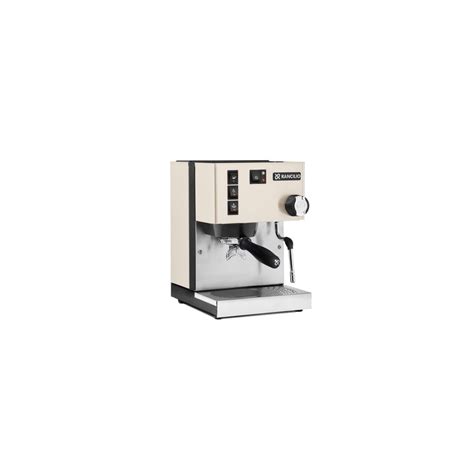 Rancilio Silvia White Espresso Machine Espressocoffeeshop