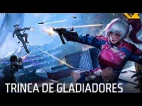 FREE FIRE Modo TRINCA DE GLADIADORES SOLO E DUO YouTube