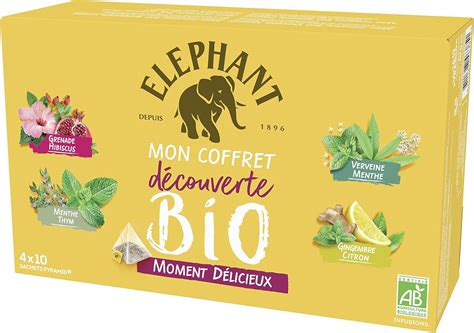 Elephant Mon Coffret D Couverte Infusions Bio Moment D Licieux