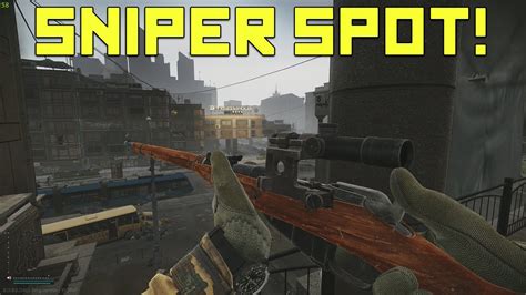 The Best Sniper Spot On Streets Escape From Tarkov Youtube