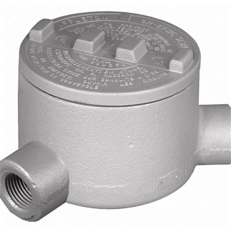 Appleton Electric Conduit Outlet Body Iron Trd Sz In Grn Kroger