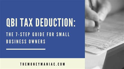 Qbi Tax Deduction The 7 Step Guide For Small Business Owners