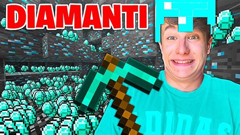 Ho Trovato I Diamanti Su Minecraft Rarissimi Youtube