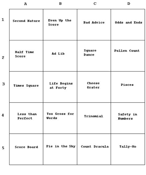 Printable Wacky Wordies With Solutions