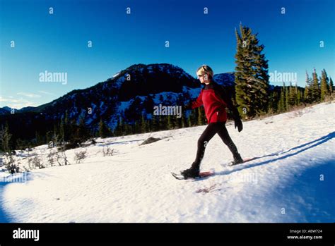 Snowshoeing mammoth lakes hi-res stock photography and images - Alamy