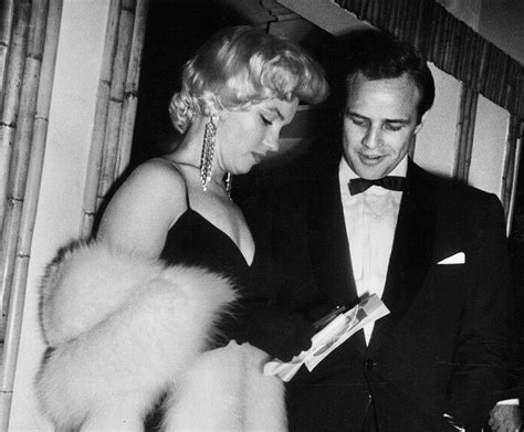 Jacb On Twitter Marilyn Monroe And Marlon Brando At The