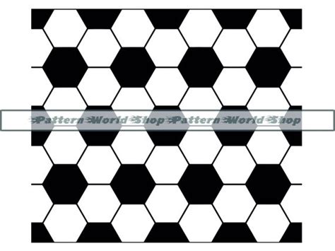 Soccer Pattern SVG Soccer Ball Pattern Clipart Soccer Etsy