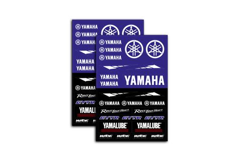 YAMAHA (PACK) - STICKER SHEET – WIDEOPENGRAPHIX