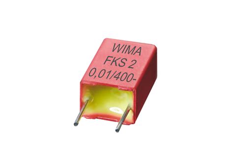 FKS 2 Capacitors WIMA Competence In Capacitors