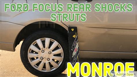 2007 Ford Focus Rear Shocks Struts Youtube