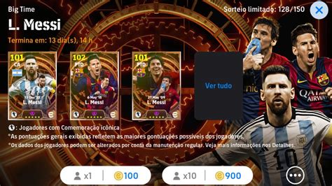 R30000 Na Box Do Messi Ficha Bugada No Efootball 2024 Mobile Youtube