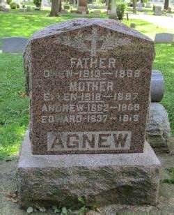 Andrew Agnew M Morial Find A Grave