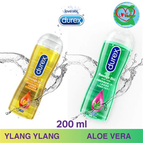 Durex Ml Play In Aloe Vera Sex Lubricant Massage Shopee Singapore